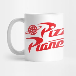 Pizza Planet - vintage logo Mug